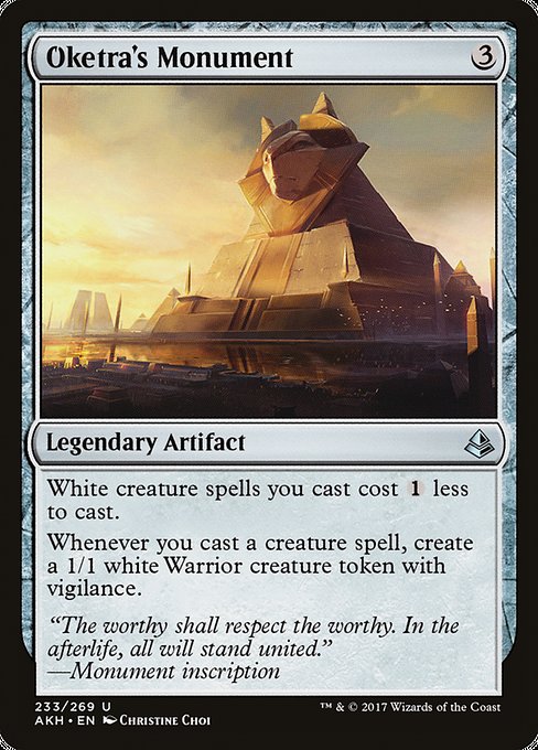 Oketra's Monument (233) - NM