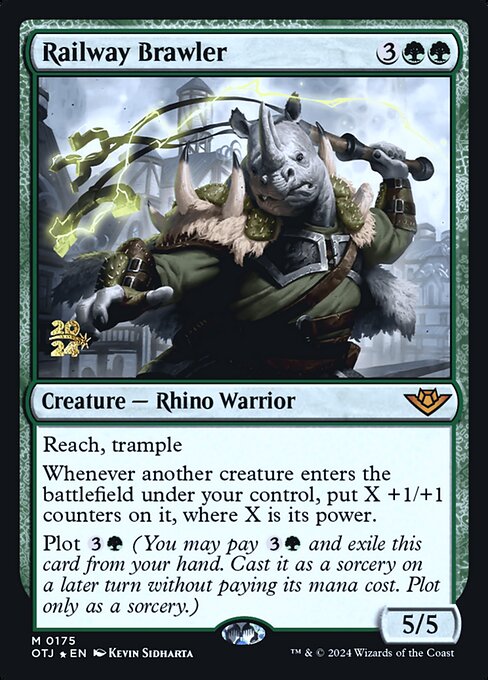 Railway Brawler (175s) (Foil) - NM
