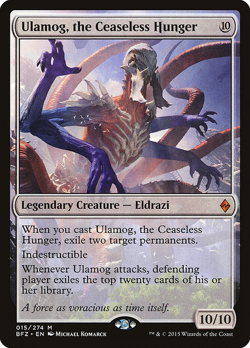 Ulamog, the Ceaseless Hunger (15) (Foil) - NM