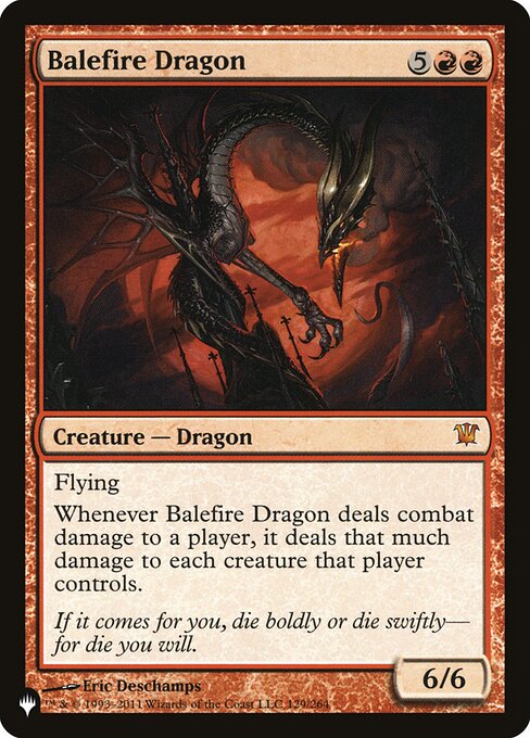 Balefire Dragon (ISD-129) - NM
