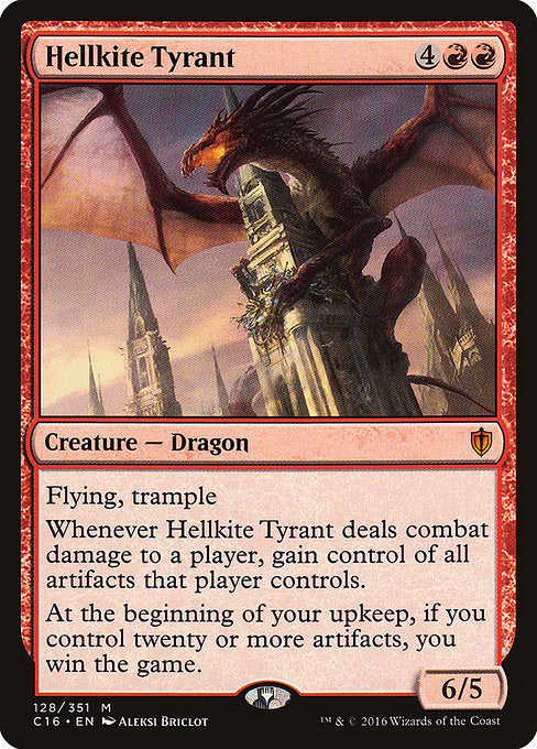 Hellkite Tyrant (128) - NM