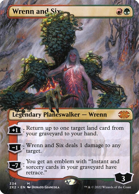 Wrenn and Six (334) - BORDERLESS (Foil) - NM