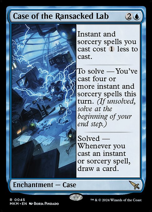Case of the Ransacked Lab (45) (Foil) - NM