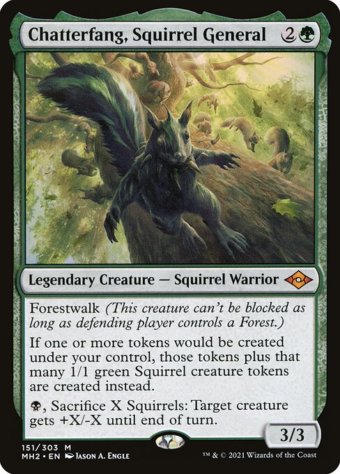 Chatterfang, Squirrel General (151) - NM