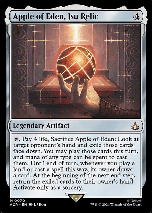 Apple of Eden, Isu Relic (70) - NM