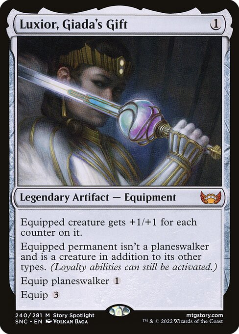 Luxior, Giada's Gift (240) (Foil) - NM