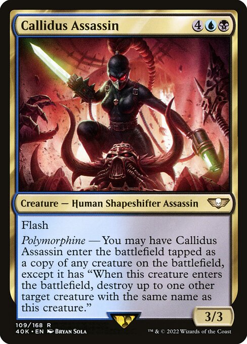 Callidus Assassin (109) - NM