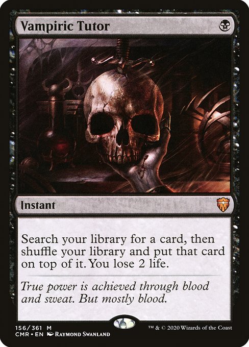 Vampiric Tutor (156) - NM