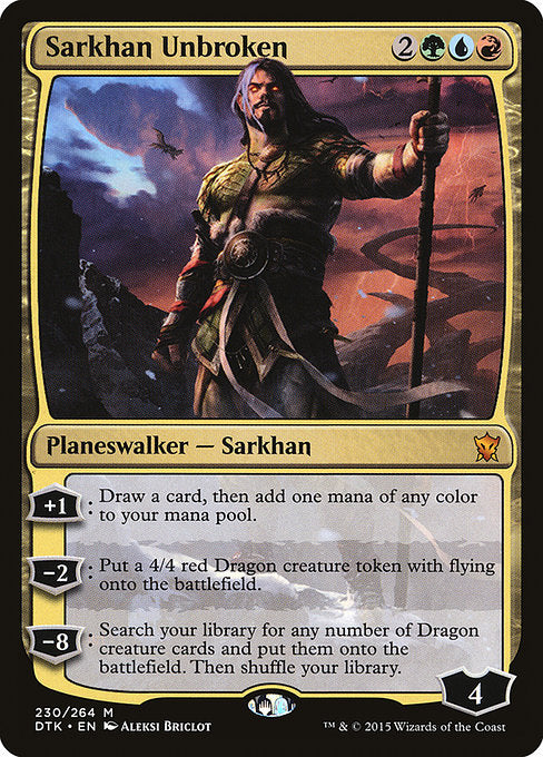 Sarkhan Unbroken (230) - NM