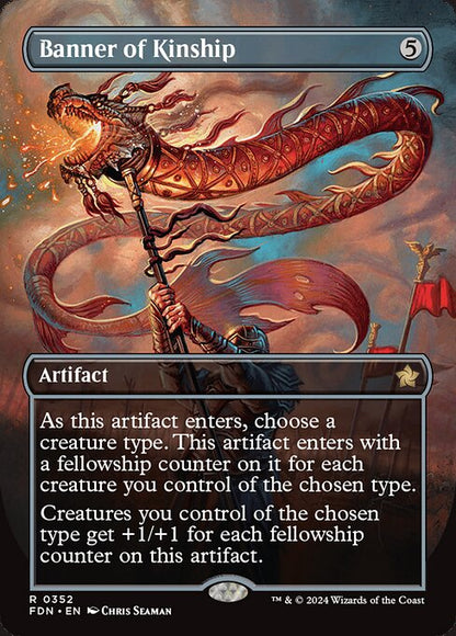 Banner of Kinship (352) - BORDERLESS - NM