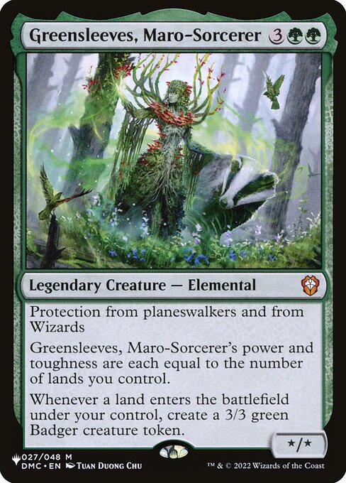 Greensleeves, Maro-Sorcerer (1273) - NM