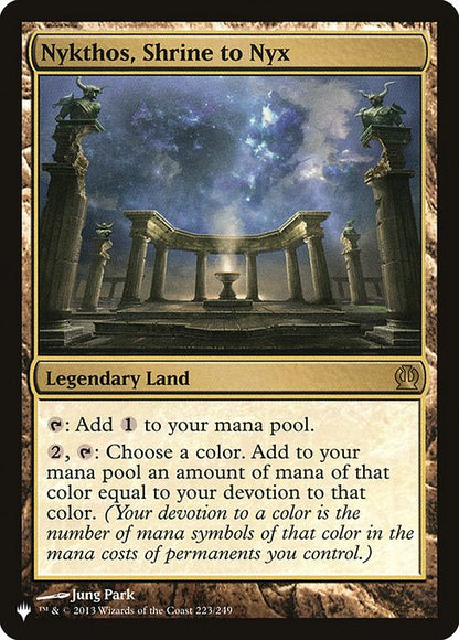 Nykthos, Shrine to Nyx (THS-223) - NM