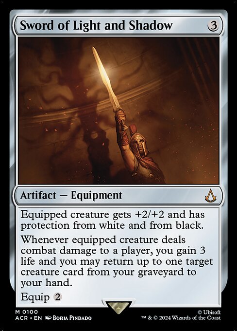 Sword of Light and Shadow (100) - NM