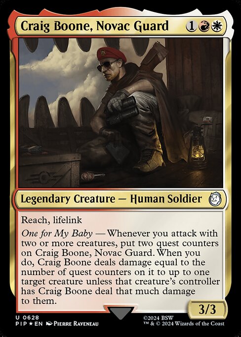 Craig Boone, Novac Guard (628) (Foil) - NM