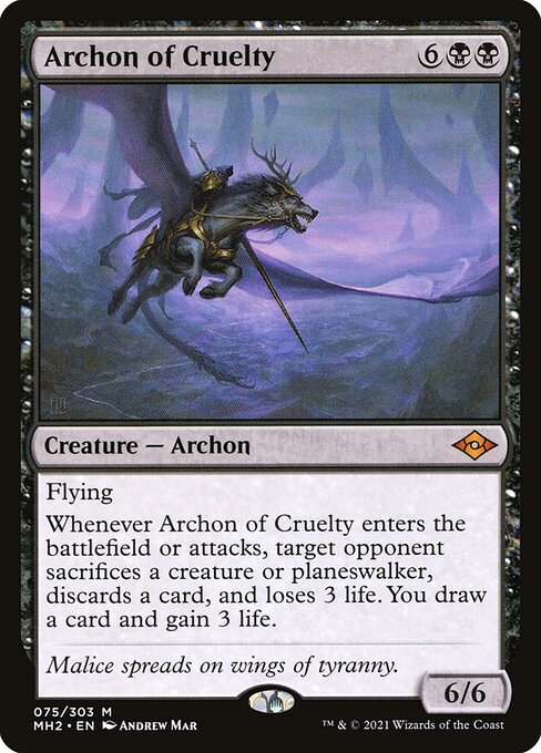 Archon of Cruelty (75) - NM