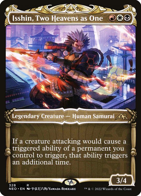 Isshin, Two Heavens as One (328) - SHOWCASE (Foil) - NM