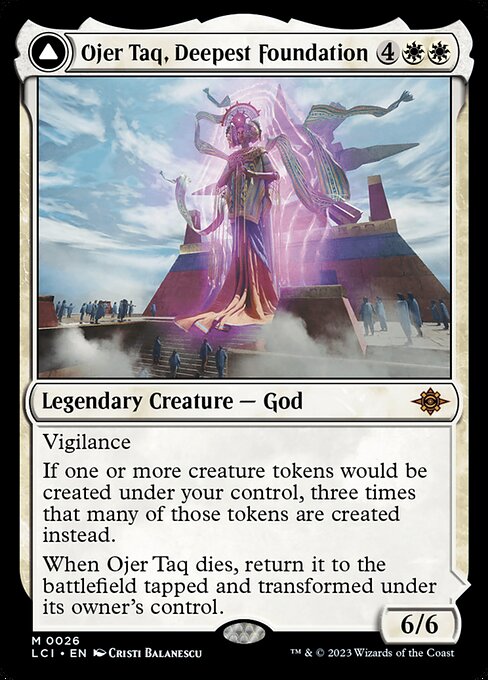 Ojer Taq, Deepest Foundation // Temple of Civilization (26) (Foil) - NM