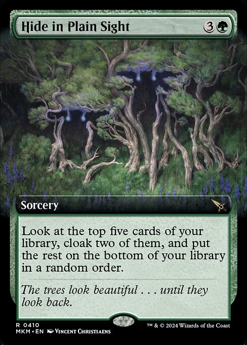 Hide in Plain Sight (410) - EXTENDED ART - NM