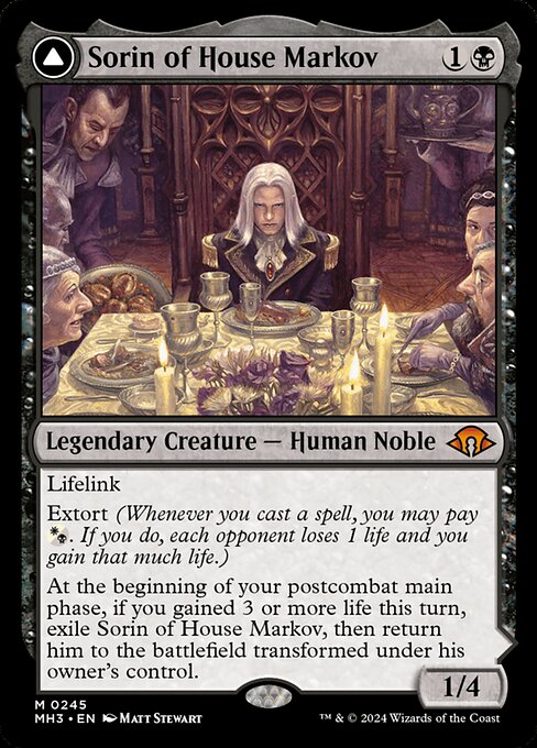 Sorin of House Markov // Sorin, Ravenous Neonate (245) - NM