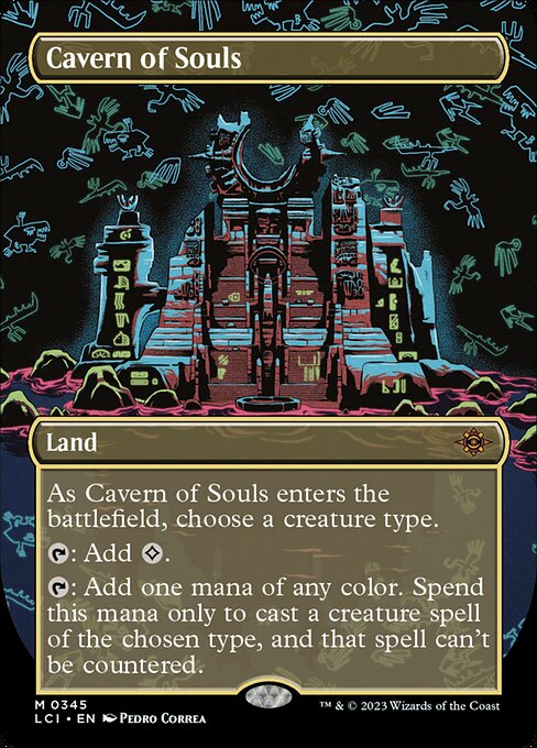 Cavern of Souls (345) - BORDERLESS - NM