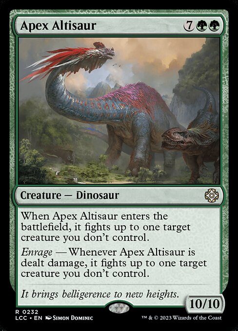 Apex Altisaur (232) - NM