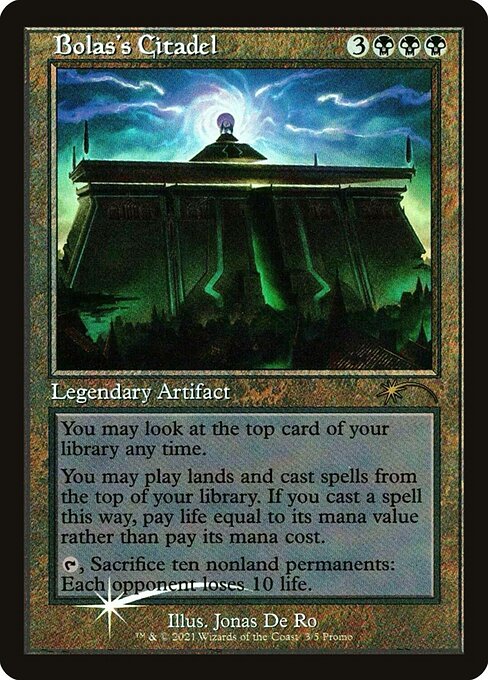 Bolas's Citadel (3) (Foil) - NM