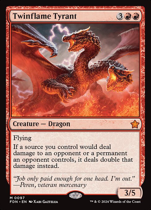 Twinflame Tyrant (97) - NM