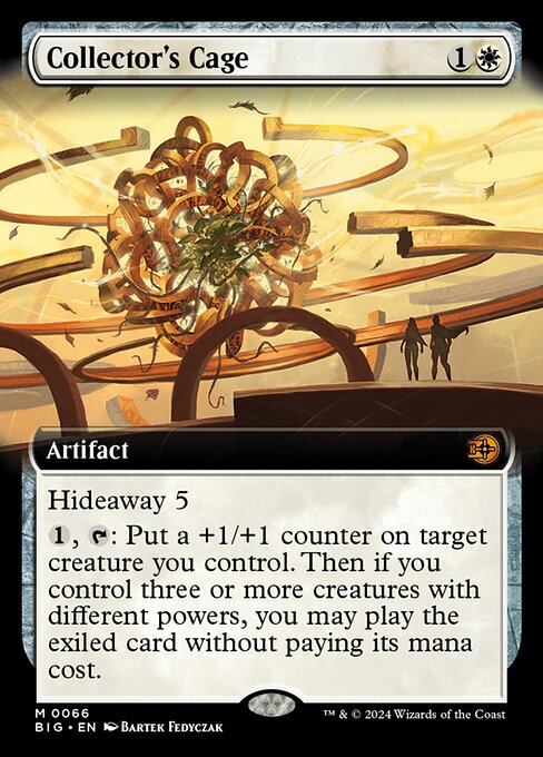 Collector's Cage (66) - EXTENDED ART - NM