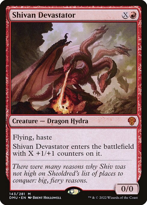 Shivan Devastator (143) - NM