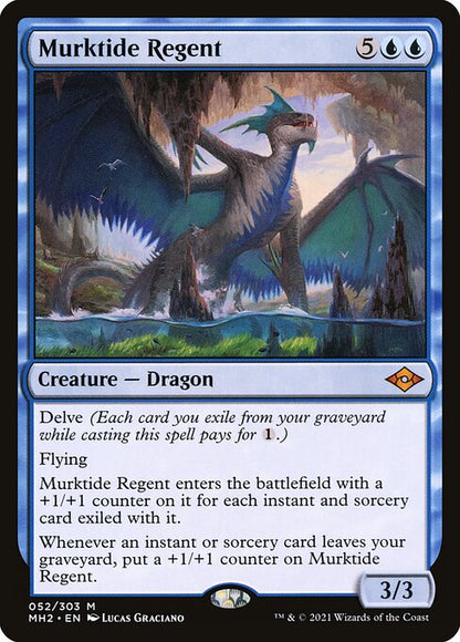 Murktide Regent (52) (Foil) - NM