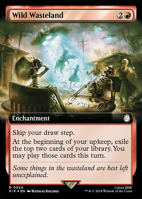 Wild Wasteland (924) - EXTENDED ART (Foil) - NM