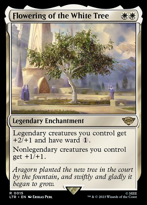 Flowering of the White Tree (15) (Foil) - NM