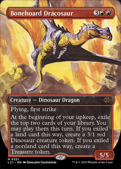Bonehoard Dracosaur (321) - BORDERLESS - NM