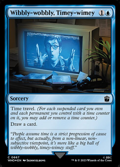 Wibbly-wobbly, Timey-wimey (667) (Foil) - NM