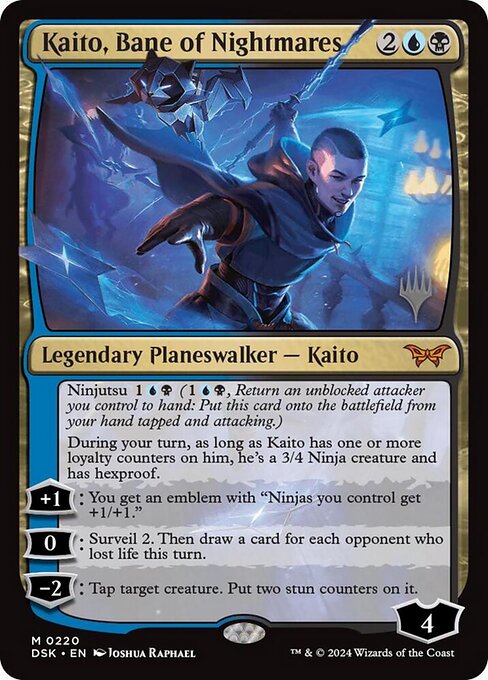 Kaito, Bane of Nightmares (220p) (Foil) - NM