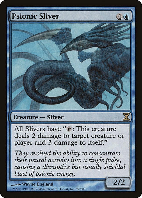 Psionic Sliver (72) (Foil) - NM