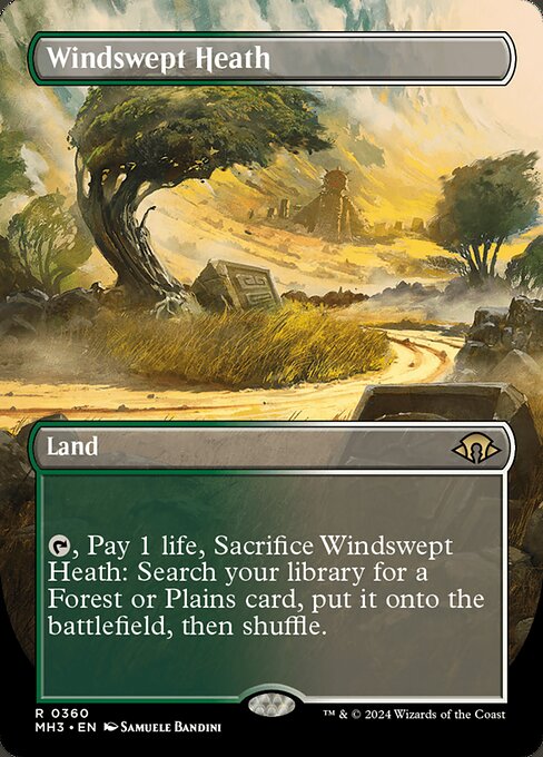 Windswept Heath (360) - BORDERLESS (Foil) - NM