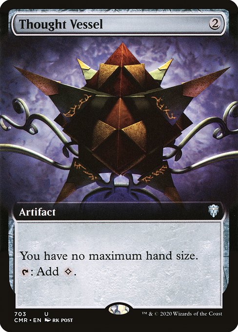 Thought Vessel (703) - EXTENDED ART (Foil) - NM