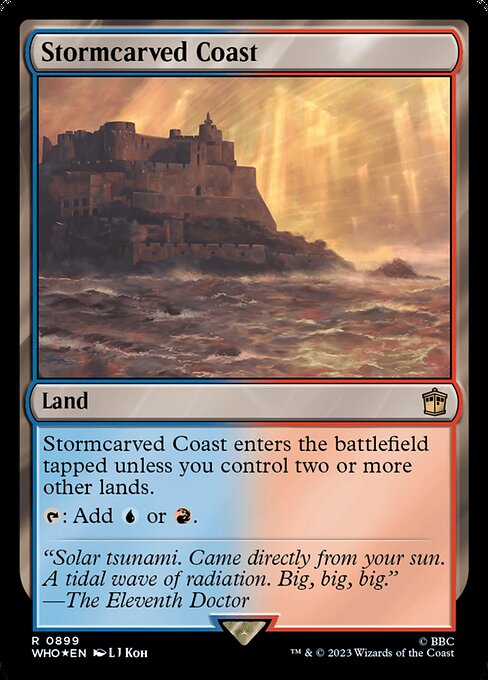 Stormcarved Coast (899) (Foil) - NM