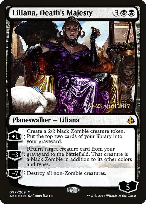 Liliana, Death's Majesty (97s) (Foil) - NM