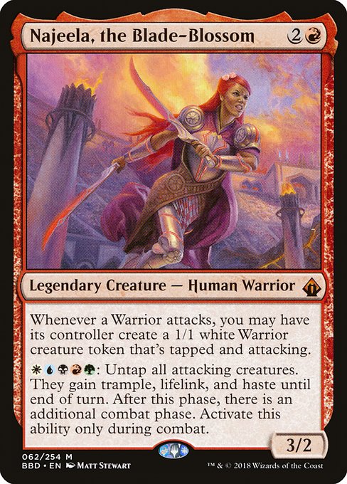 Najeela, the Blade-Blossom (62) - NM