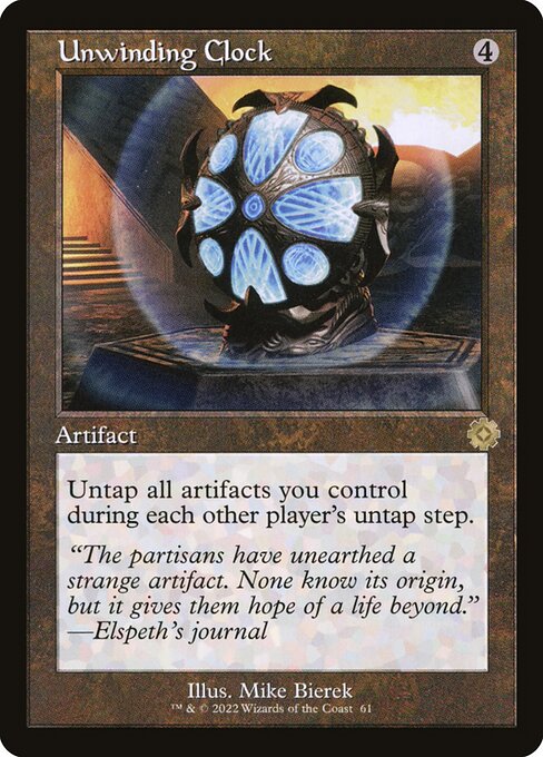 Unwinding Clock (61) - NM