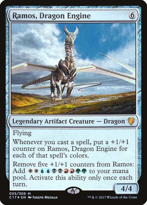 Ramos, Dragon Engine (55) (Foil) - NM