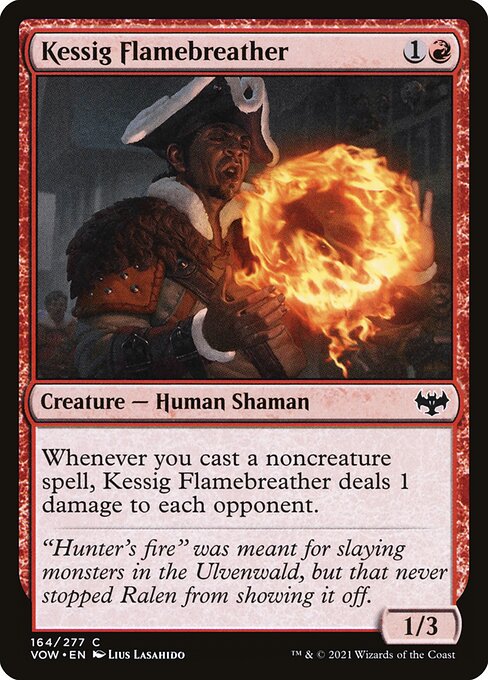 Kessig Flamebreather (164) (Foil) - NM
