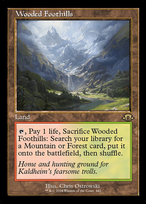 Wooded Foothills (441) (Foil) - NM