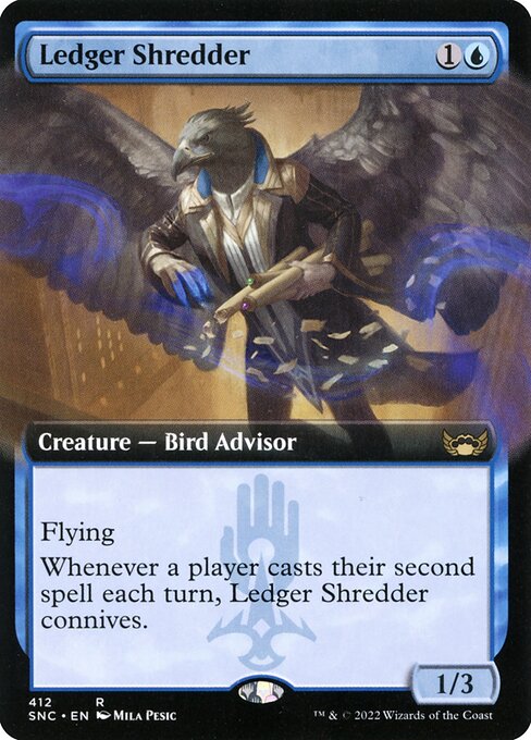 Ledger Shredder (412) - EXTENDED ART - NM