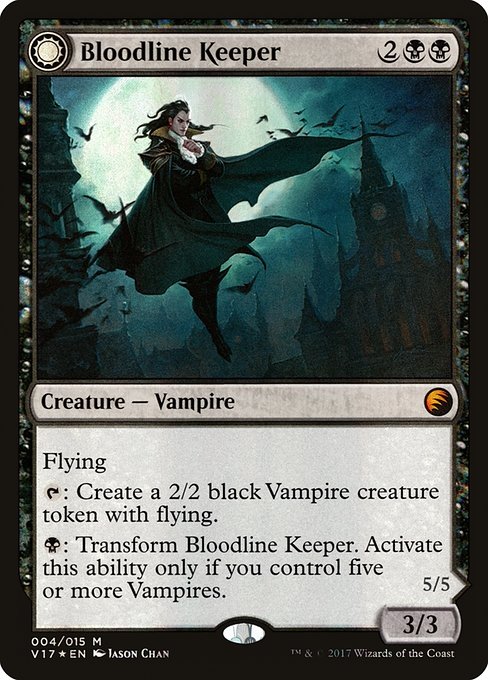 Bloodline Keeper // Lord of Lineage (4) (Foil) - NM