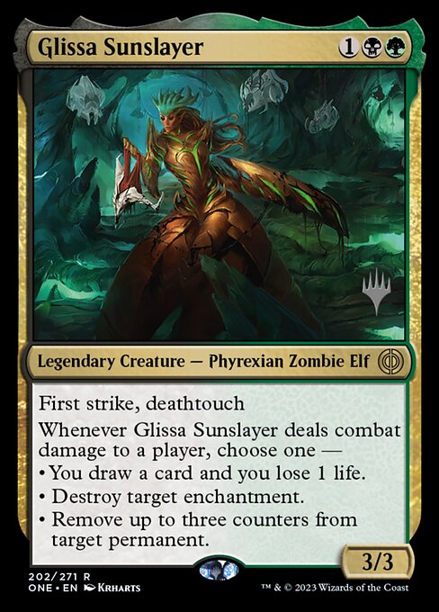 Glissa Sunslayer (202p) (Foil) - NM