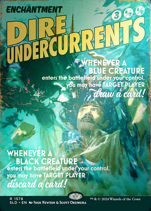 Dire Undercurrents (1578★) - BORDERLESS (Foil) - NM
