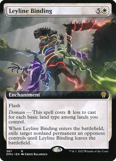 Leyline Binding (387) - EXTENDED ART - NM